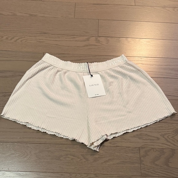 Lounge Underwear Other - Cream “Lounge” Lounge Shorts